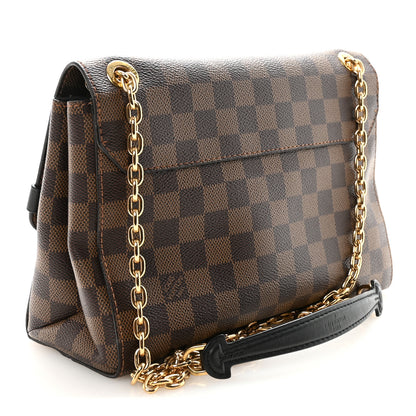 Louis Vuitton Damier Ebene Vavin PM Black 3 of 9