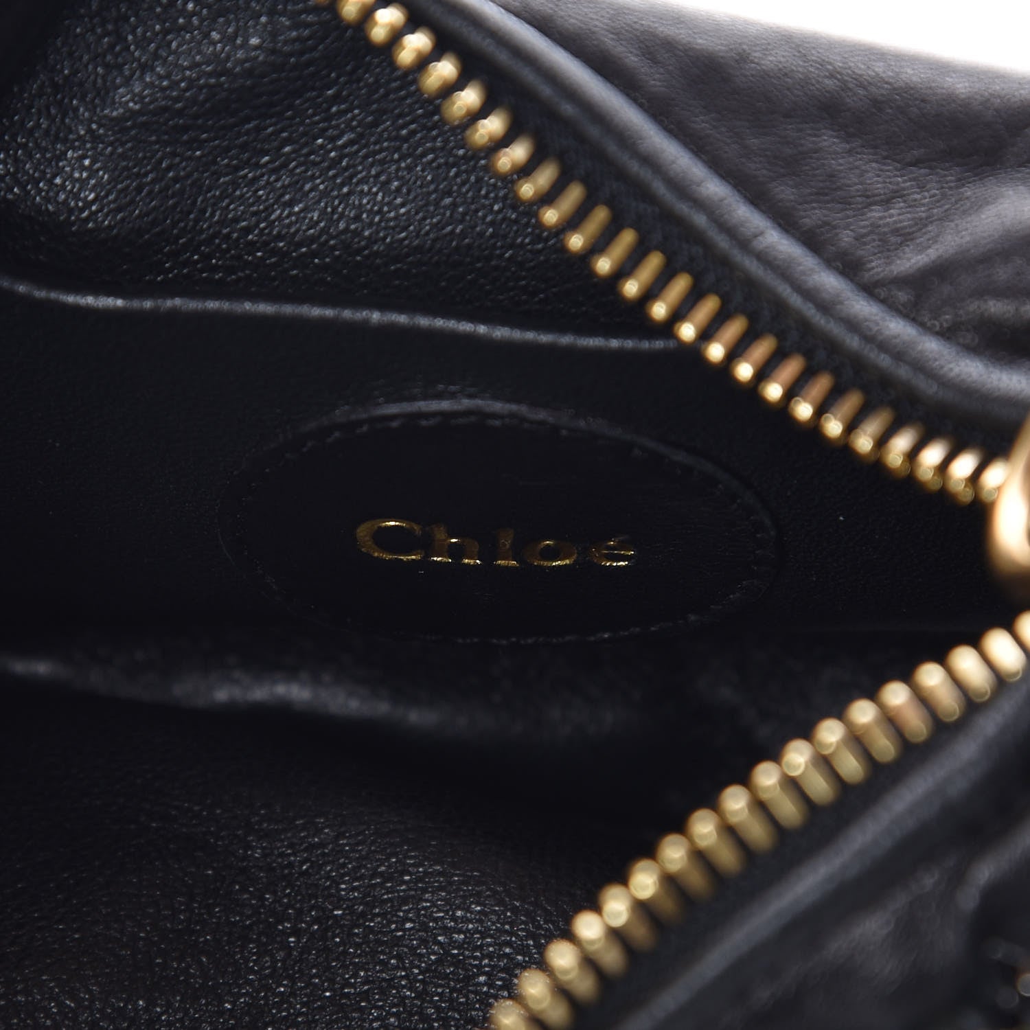 Chloe Lambskin Suede Crystal Beaded Bracelet Bag Black 6 of 9