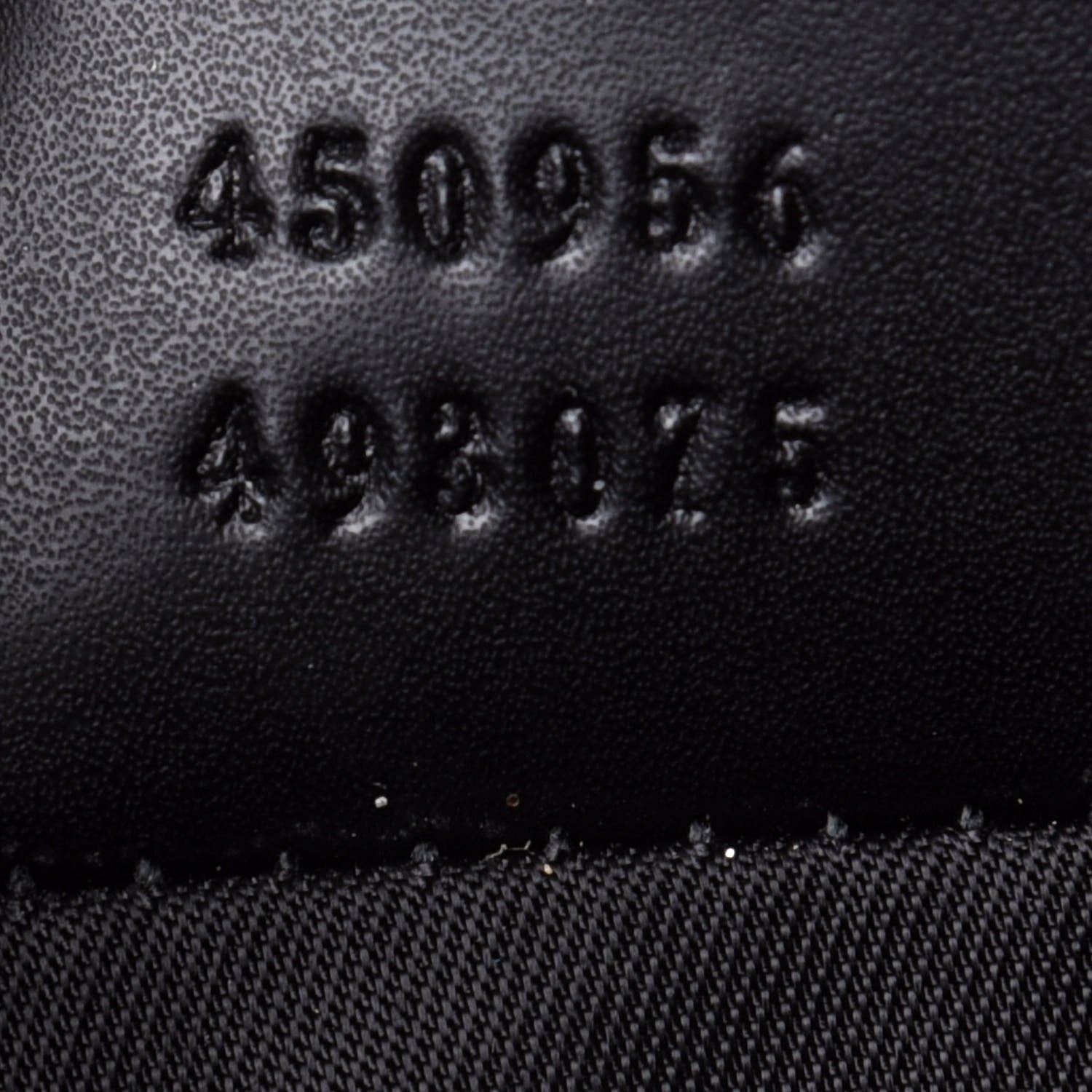 Gucci GG Supreme Monogram Web Belt Bag Black 7 of 9