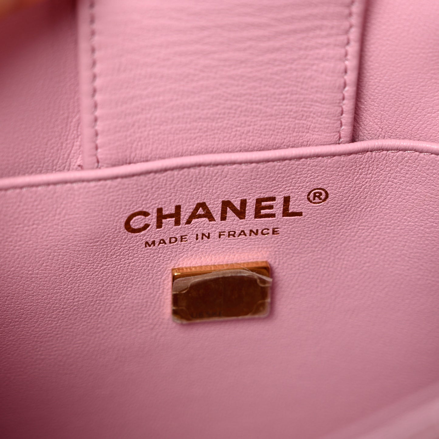 Caviar Quilted Mini Bucket Bag Pink