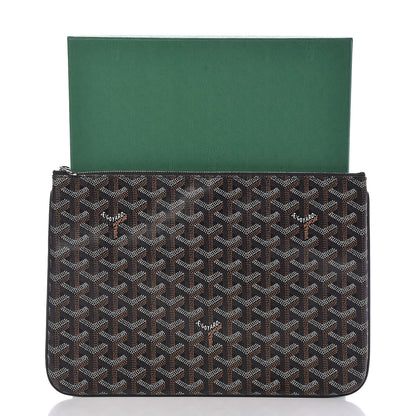 Goyard Goyardine Senat Pochette MM Black 7 of 7