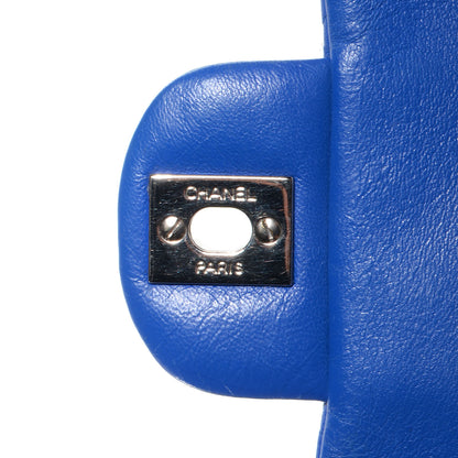 Chanel Lambskin Ladybug Medium Single Flap Dark Blue 7 of 8