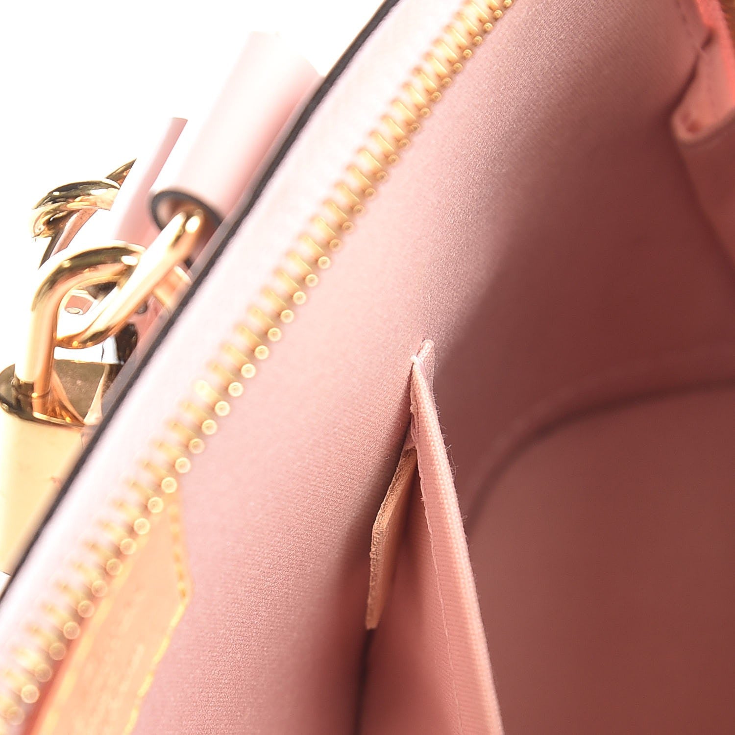 Louis Vuitton Vernis Alma BB Rose Ballerine 8 of 8