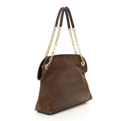 Louis Vuitton Monogram Paris Souple Whisper PM Chocolate 3 of 9