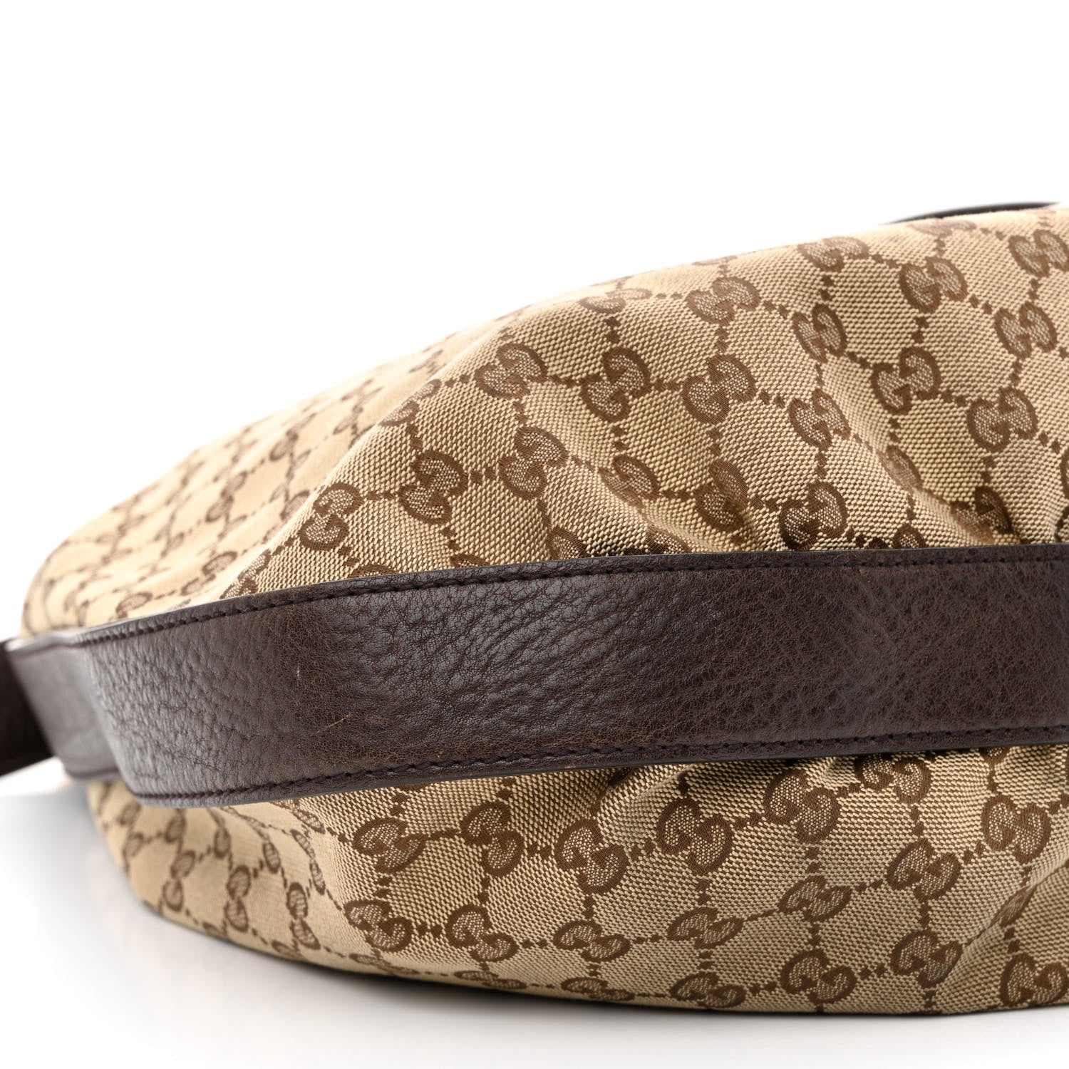 Gucci Monogram Medium Interlocking Icon Shoulder Bag Dark Brown 9 of 11