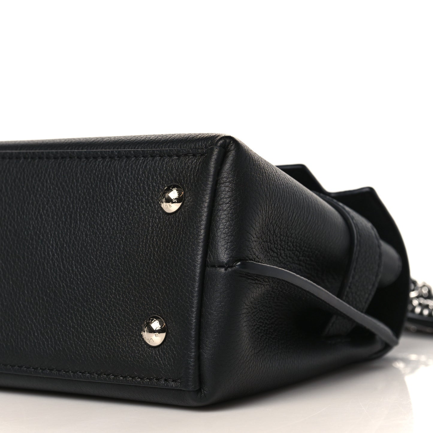 Calfskin Lockme Ever Mini Black