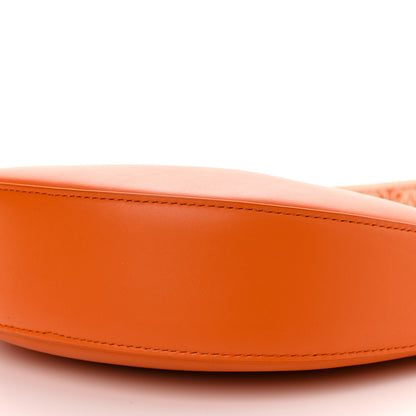 Loewe Satin Calfskin Jacquard Luna Bag Orange 8 of 8