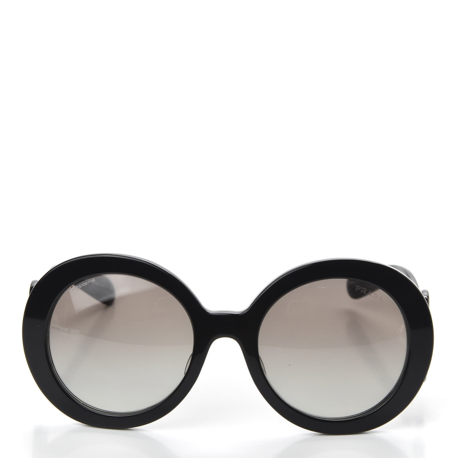 Prada Baroque Sunglasses SPR 27N Black 2 of 7