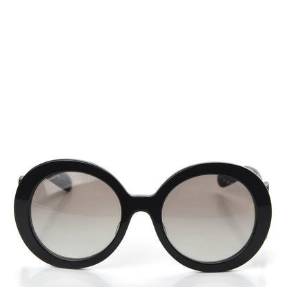 Prada Baroque Sunglasses SPR 27N Black 2 of 7