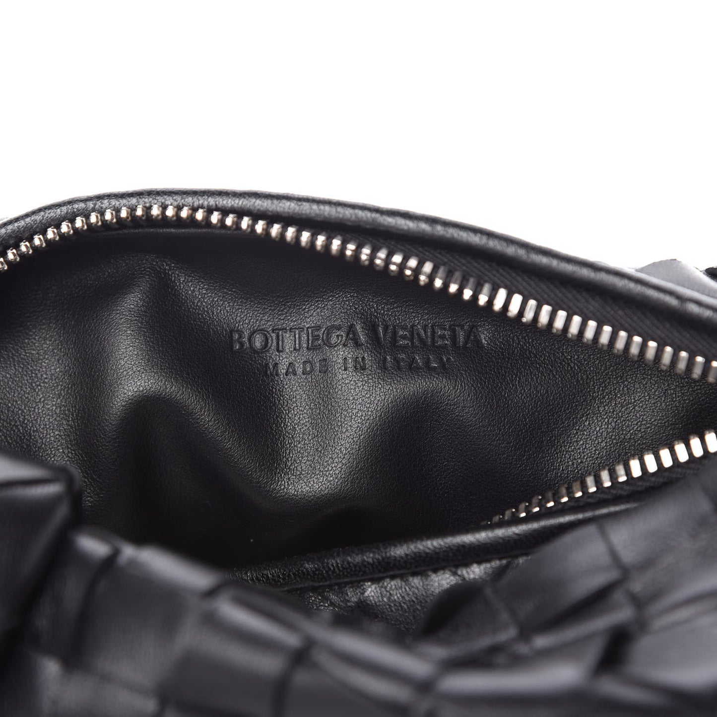 Nappa Intrecciato Mini Jodie Black