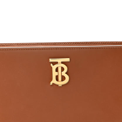Burberry Smooth Calfskin TB Shoulder Bag Warm Tan 7 of 9