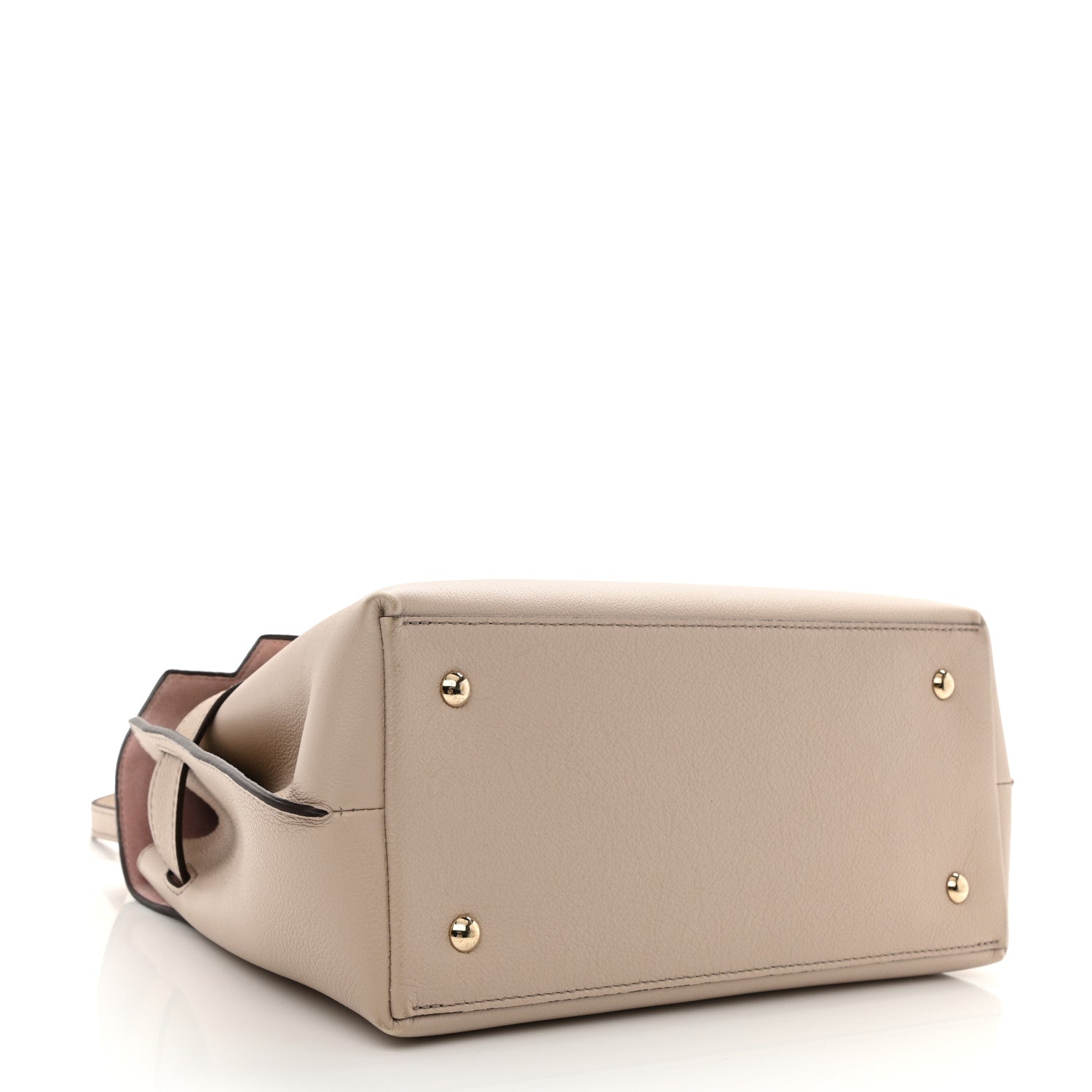 Louis Vuitton Soft Calfskin Lockme Ever MM Greige 4 of 7