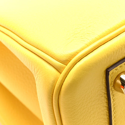 Hermes Taurillon Novillo Birkin 30 Jaune De Naples 10 of 12