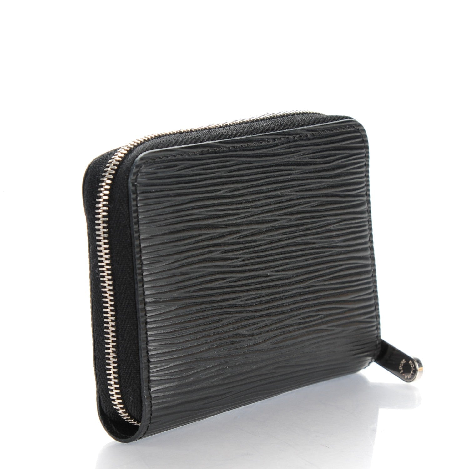 Louis Vuitton Epi Zippy Coin Purse Black 3 of 7