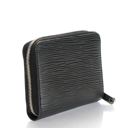 Louis Vuitton Epi Zippy Coin Purse Black 3 of 7