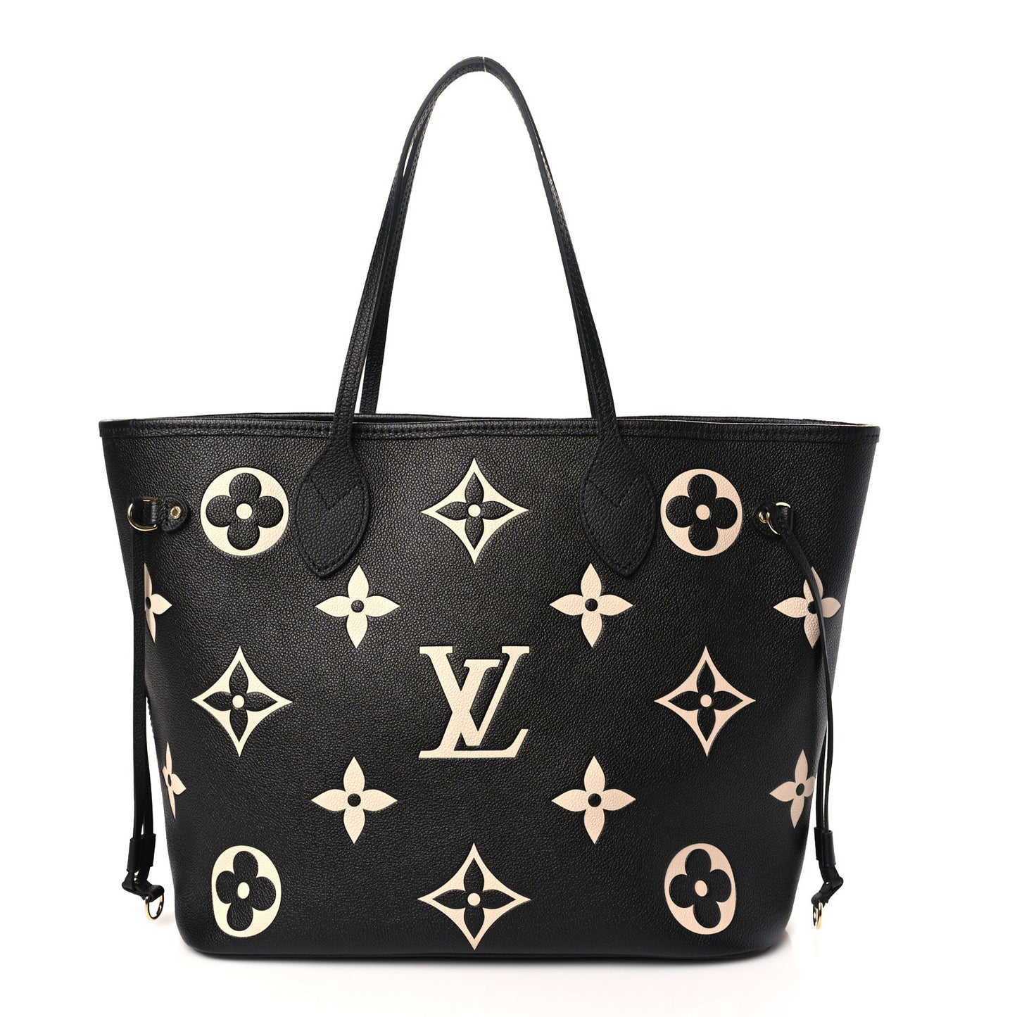 Empreinte Monogram Giant Neverfull MM Black Beige