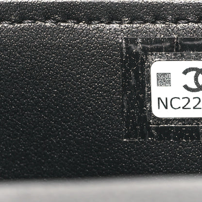 Chanel Caviar Quilted Coco Handle Clutch With Chain Black 7 of 11
