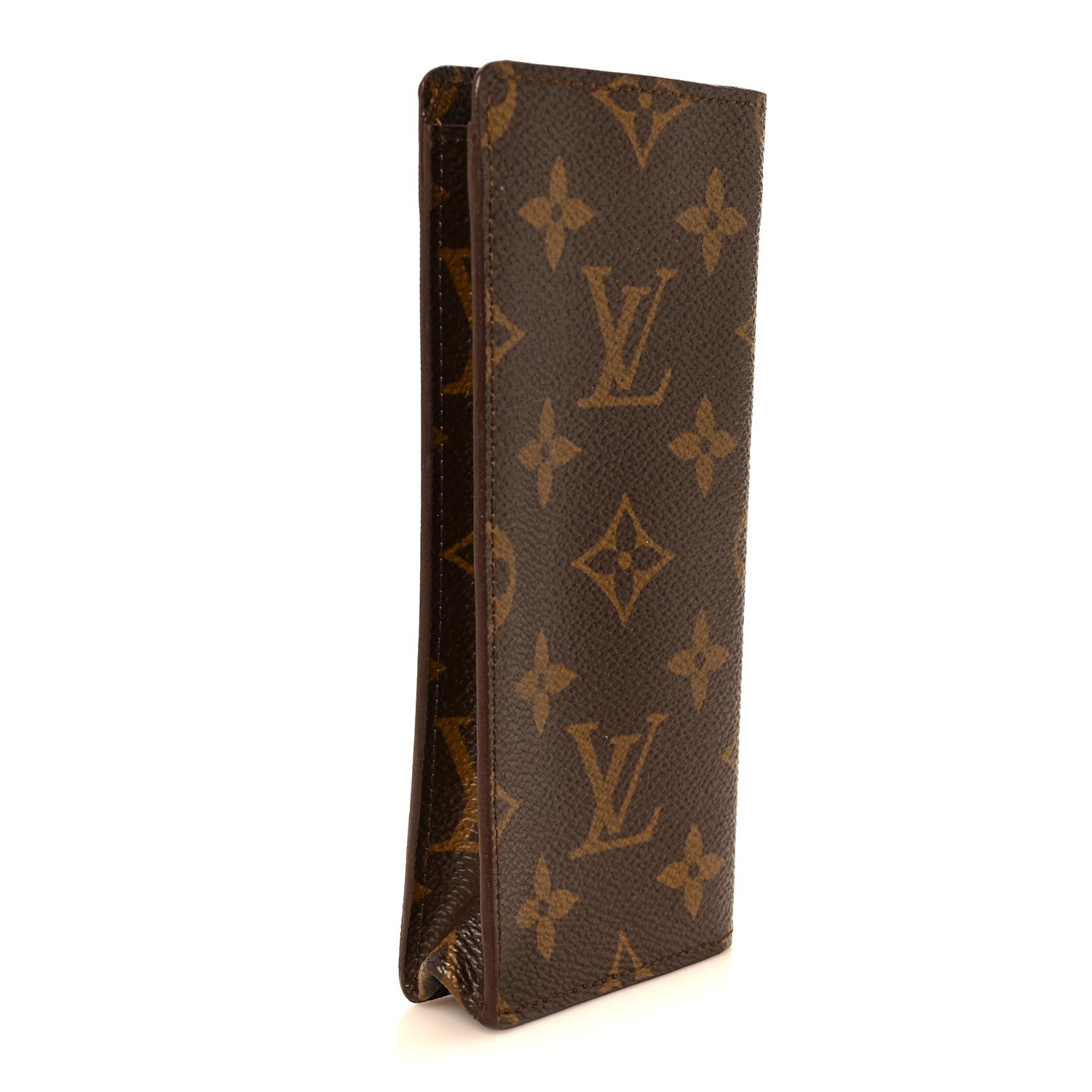 Louis Vuitton Monogram Etui a Lunettes Simple Eyeglass Case 3 of 8
