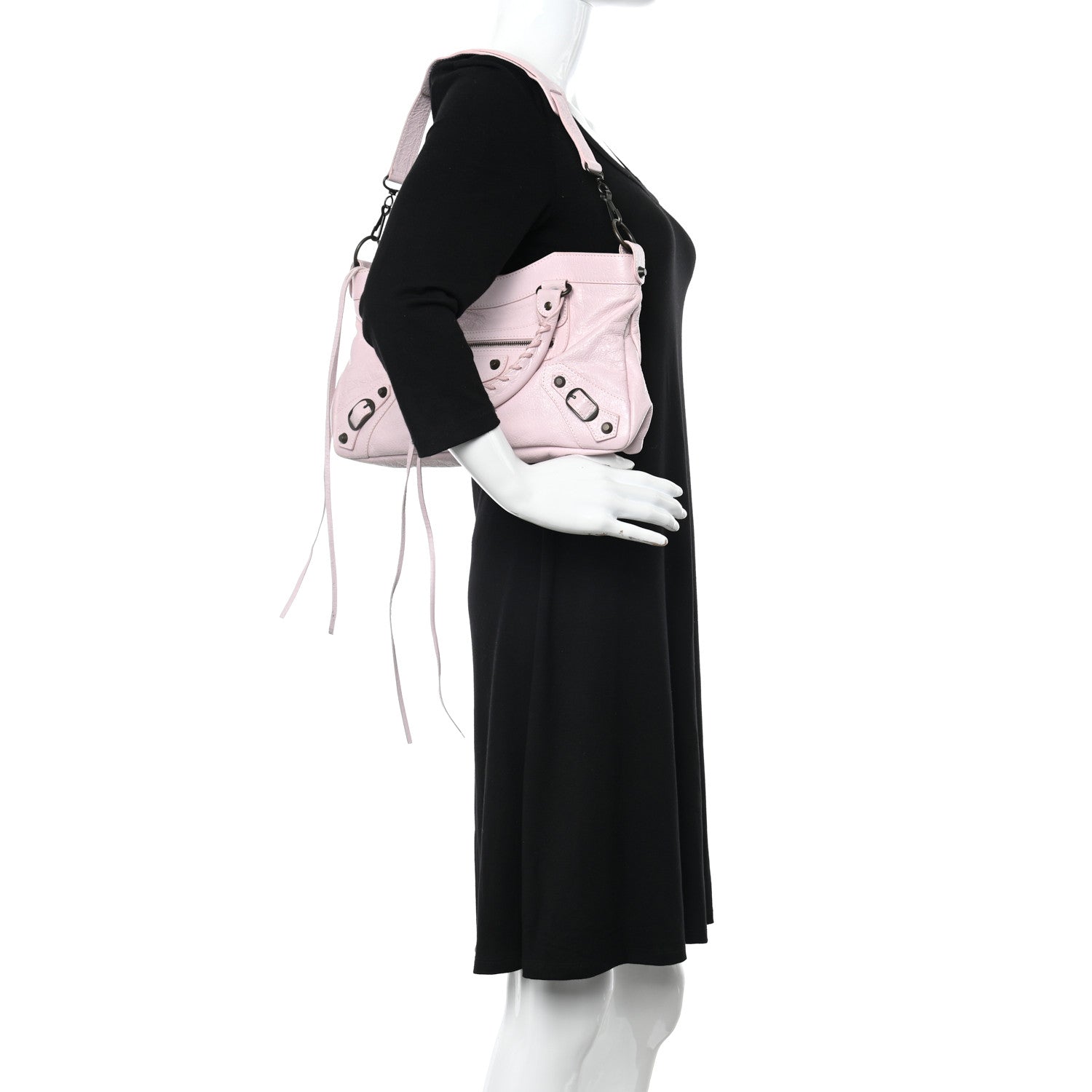 Balenciaga Agneau Classic Hardware First Rose Poudre Rose Petunia 2 of 10