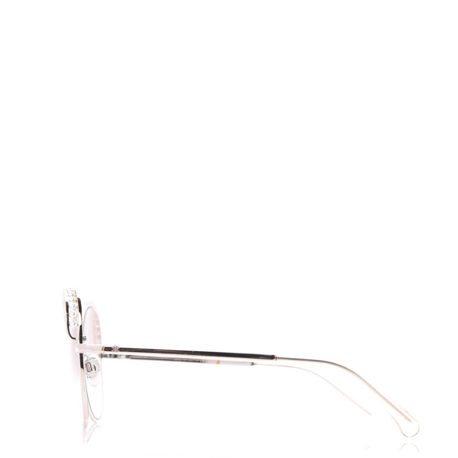Chanel Pearl Sunglasses 4246-H Pink Gold 2 of 8