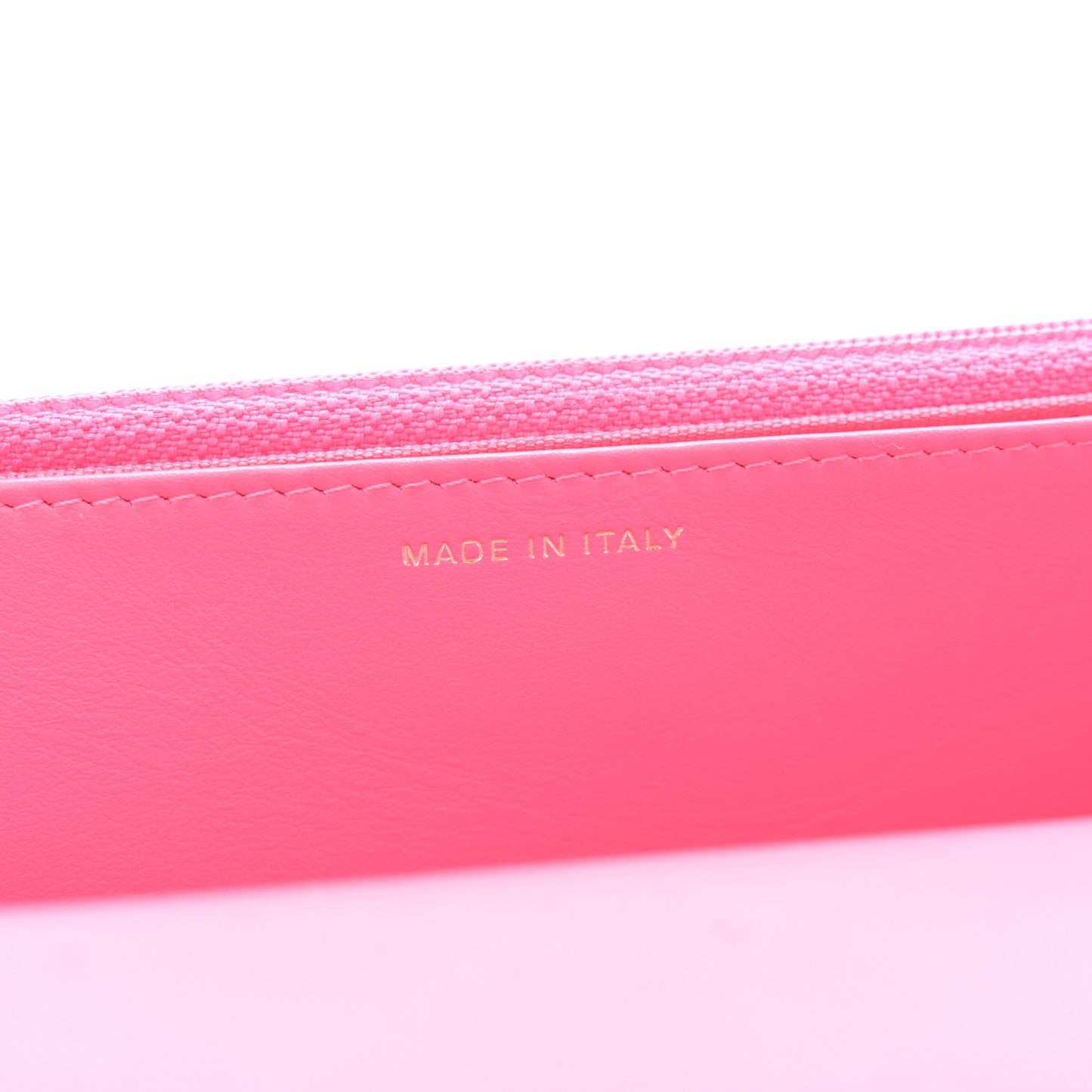 Lambskin Quilted Chanel 19 Wallet On Chain WOC Pink