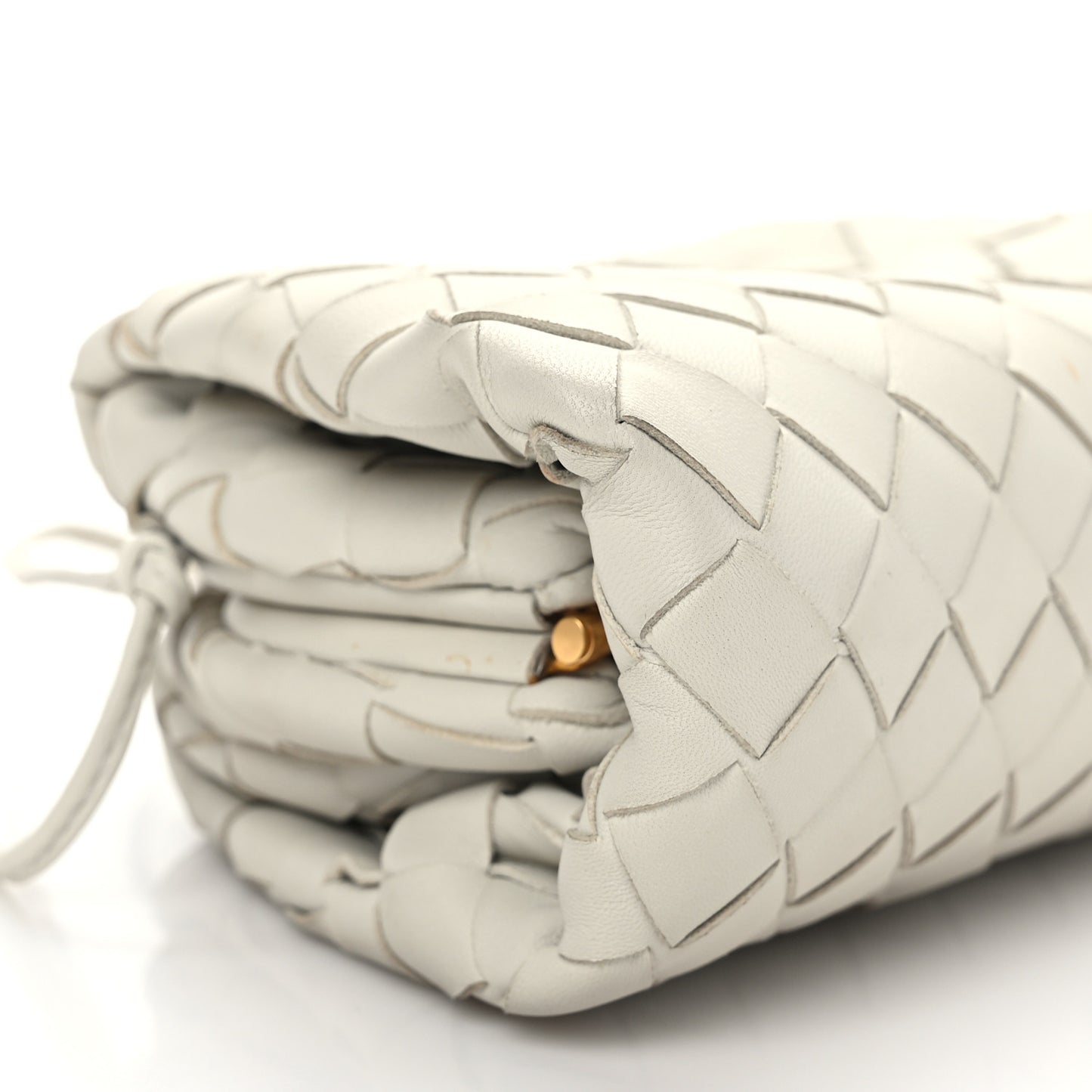 Nappa Intrecciato The Mini Pouch Chalk