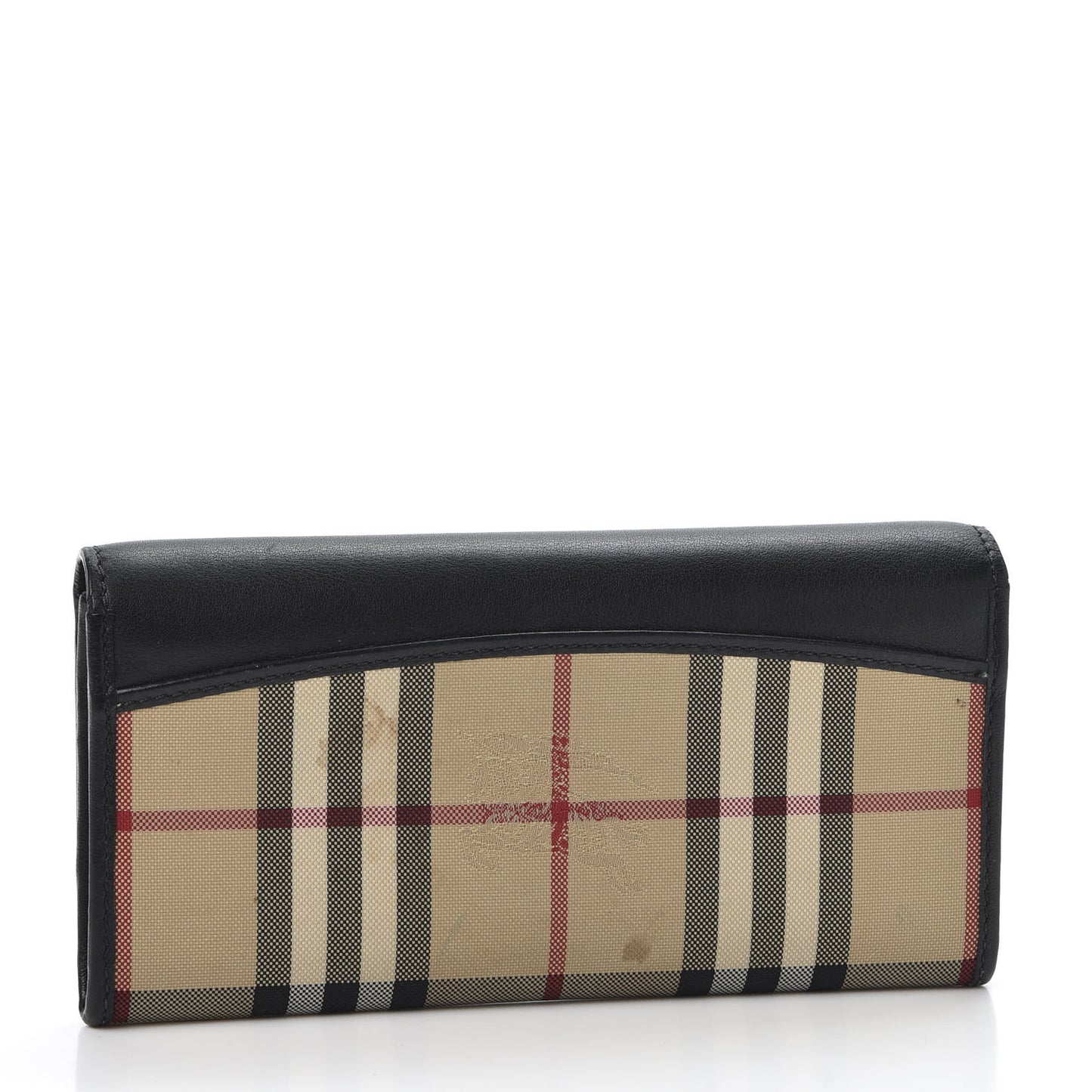 Haymarket Check Continental Wallet Brown