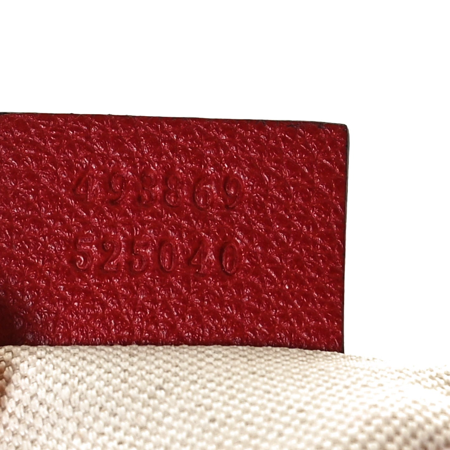 Grained Calfskin Logo Belt Bag Hibiscus Red