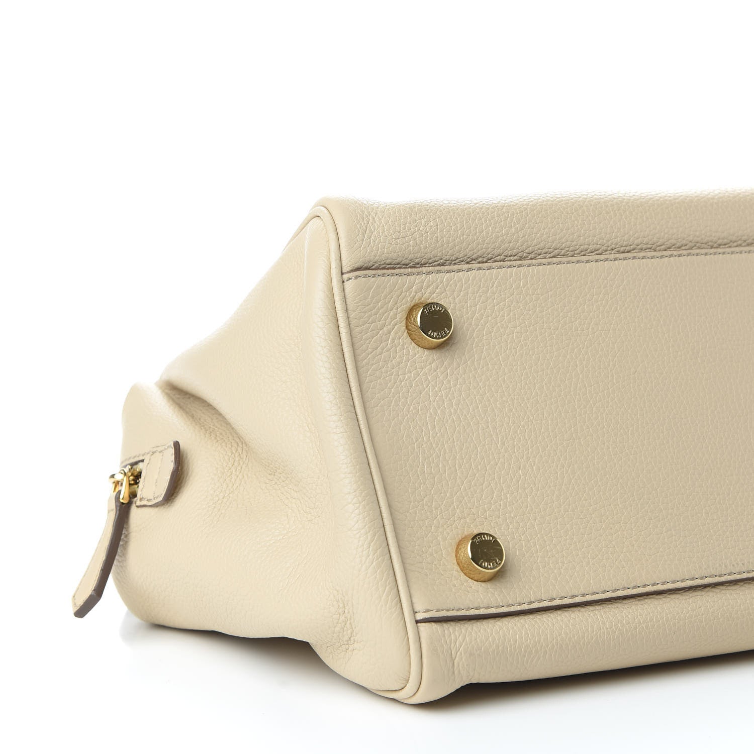 Fendi Vitello Bauletto Latte 5 of 9