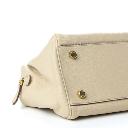 Fendi Vitello Bauletto Latte 5 of 9