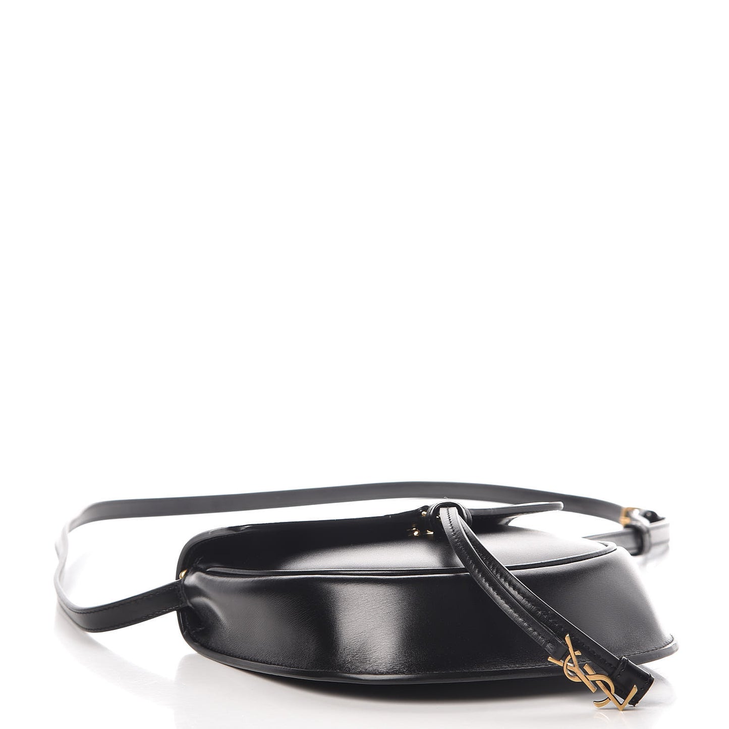 Small Grained Calfskin Small Datcha Satchel Bag Black