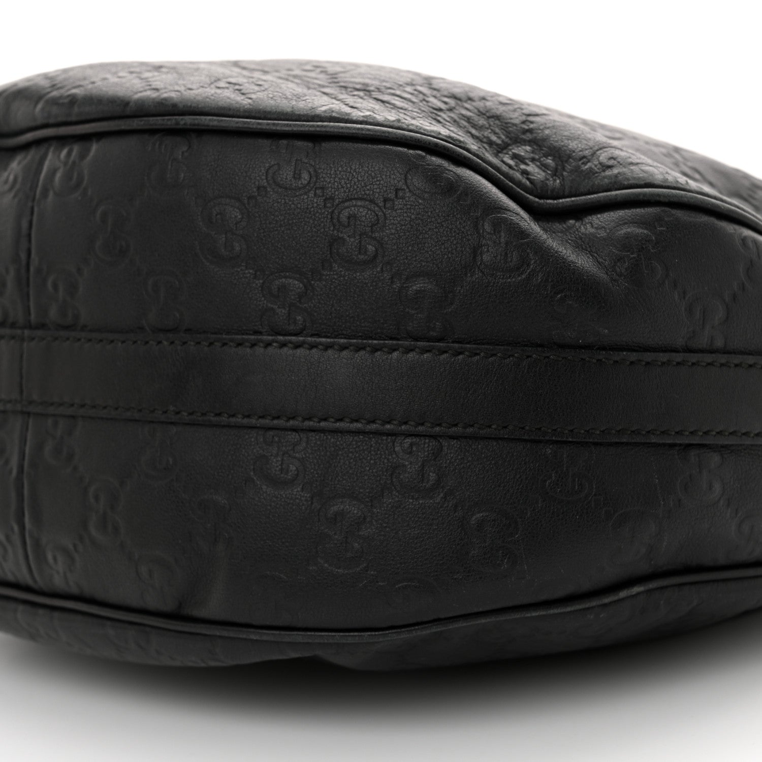 Gucci Guccissima Medium GG Twins Hobo Black 10 of 14
