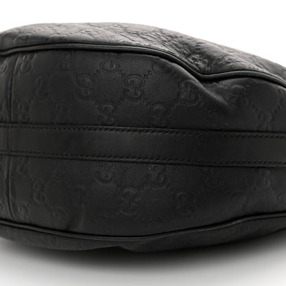 Gucci Guccissima Medium GG Twins Hobo Black 10 of 14