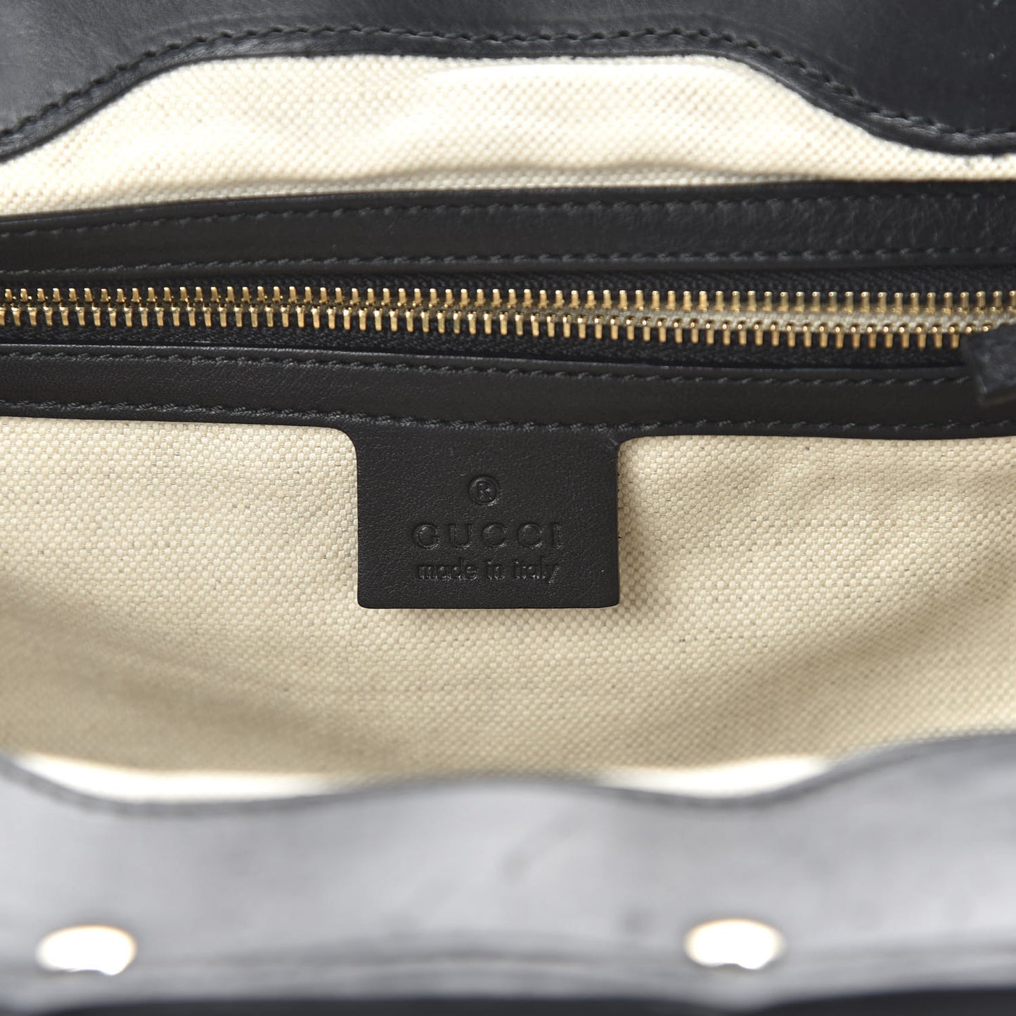 Calfskin Bamboo Frame Top Tassel Clutch Black