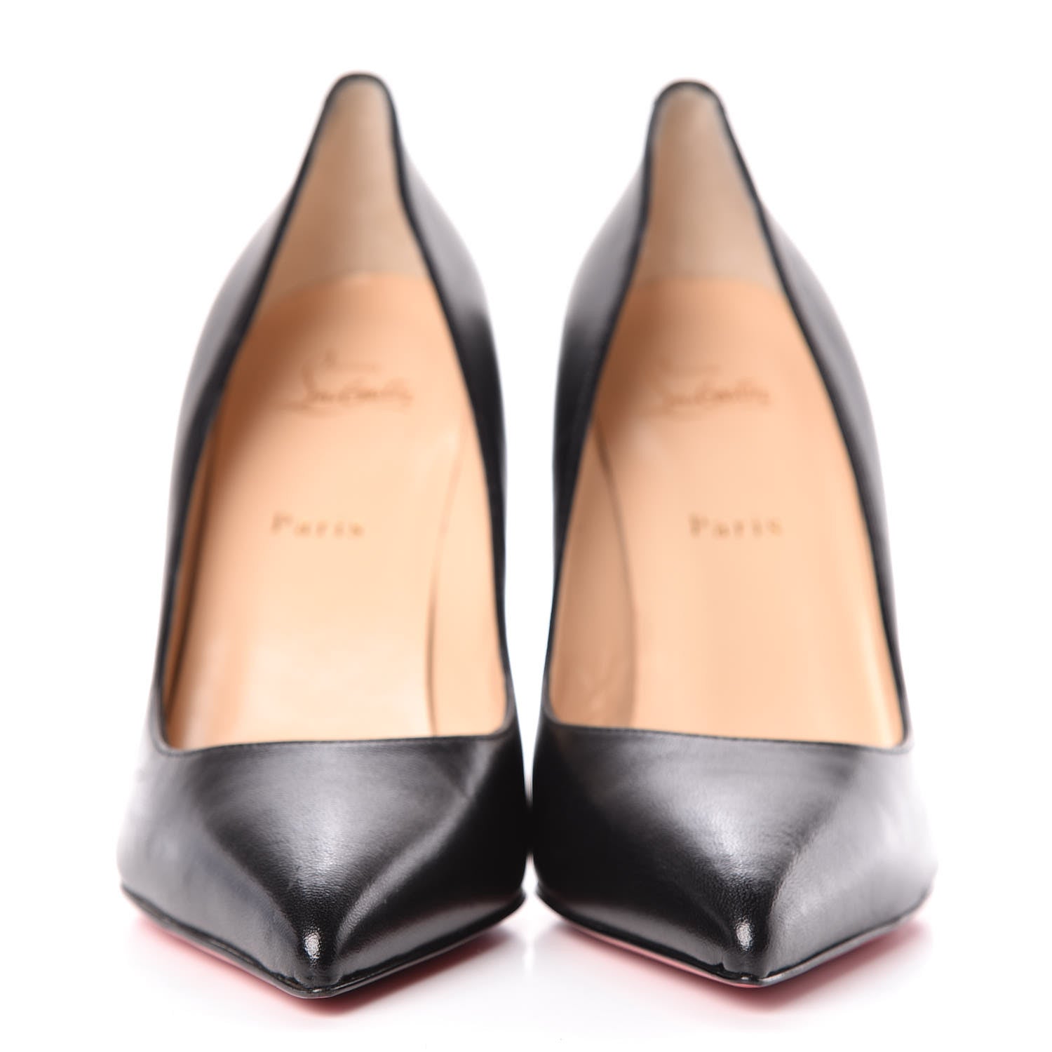 Christian Louboutin Shiny Nappa Pigalle 100 Pumps 41 Black 2 of 9