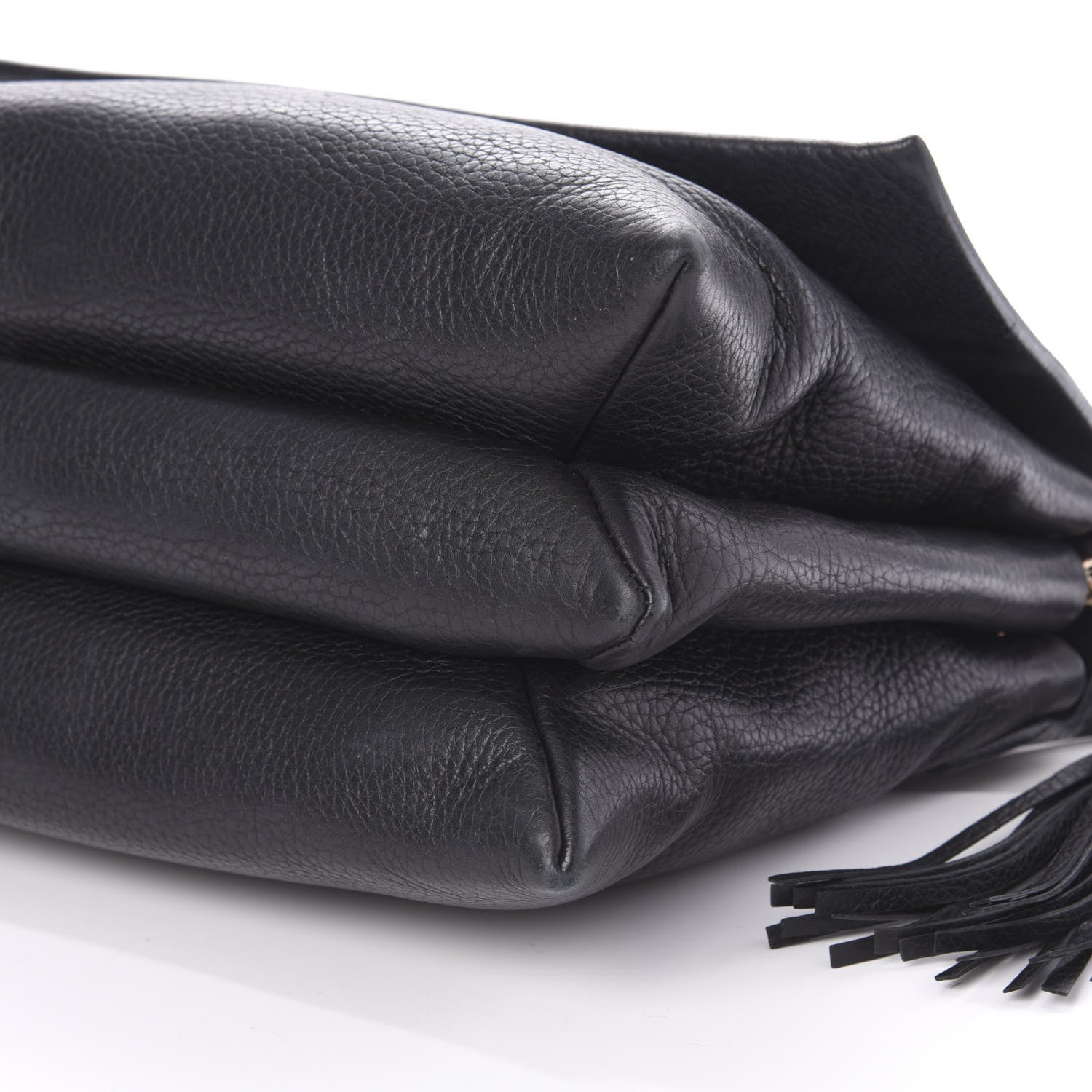 Lanvin Grained Calfskin Medium Sugar Flap Shoulder Bag Black 7 of 12