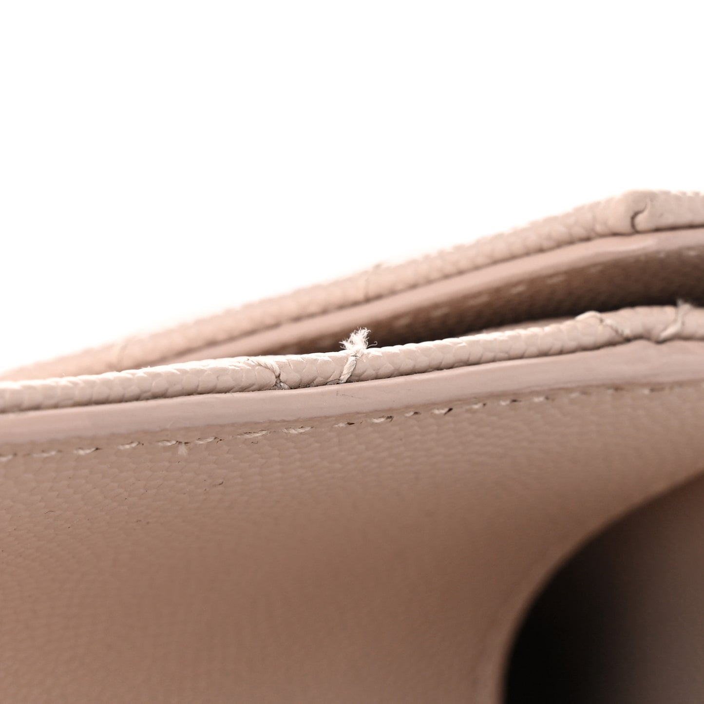 Grain De Poudre Textured Mixed Matelasse Large Triquilt Monogram Satchel Rose