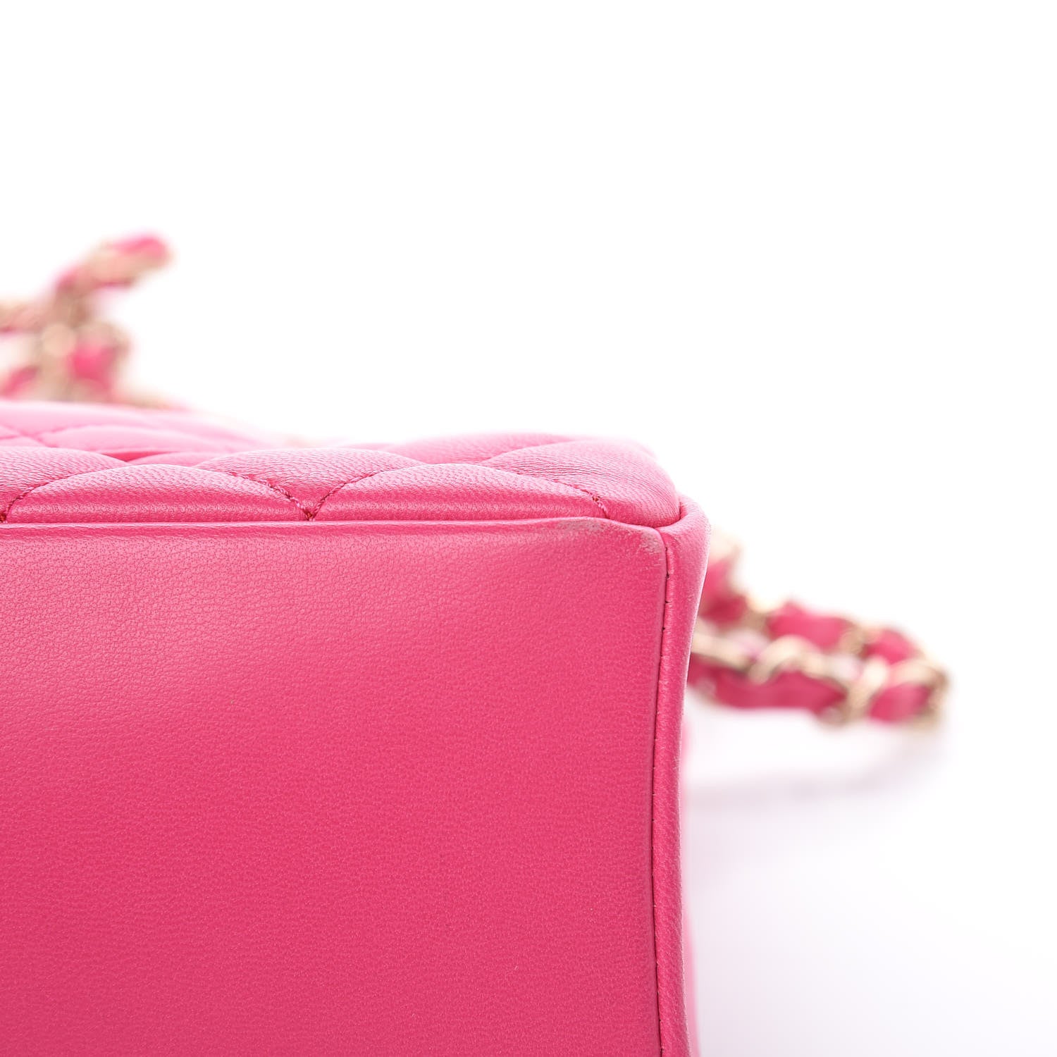 Chanel Lambskin Quilted Medium Mademoiselle Chic Flap Pink 10 of 11