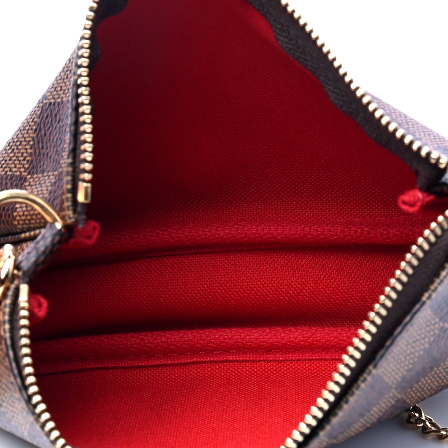 Louis Vuitton Damier Ebene Mini Pochette Accessories 3 of 4