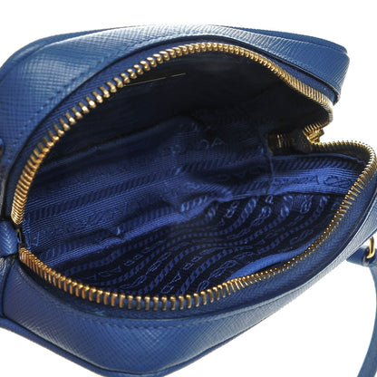 Prada Saffiano Mini Camera Crossbody Azzurro 6 of 8