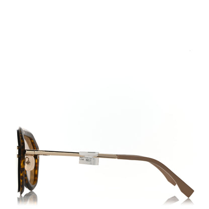 Fendi FF Fabulous Shield Sunglasses FF M0039/G/S Beige 3 of 6