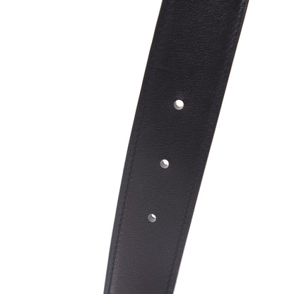 Hermes Box Togo 32mm H Belt 85 Black Gold 4 of 6