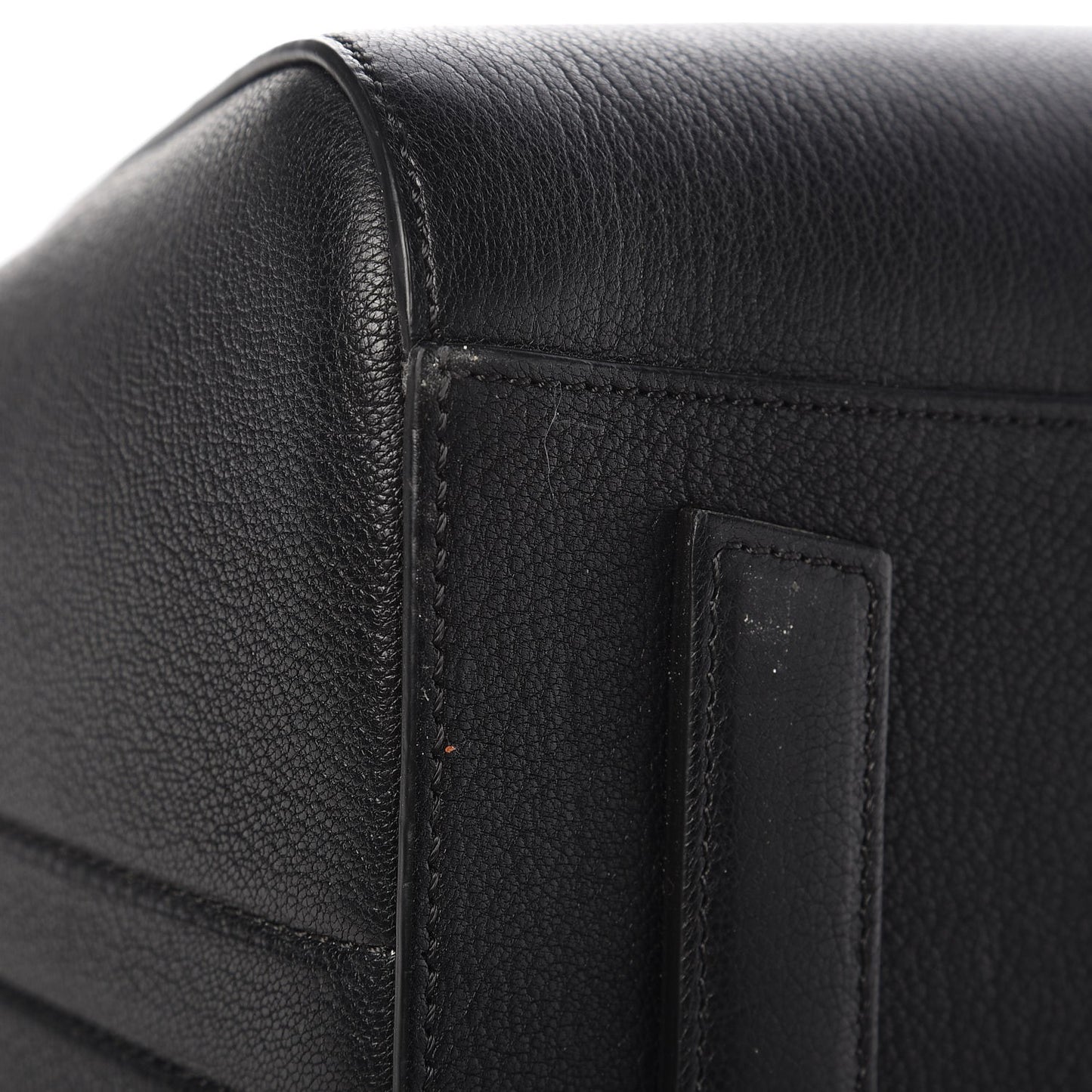 Sugar Goatskin Medium Antigona Black