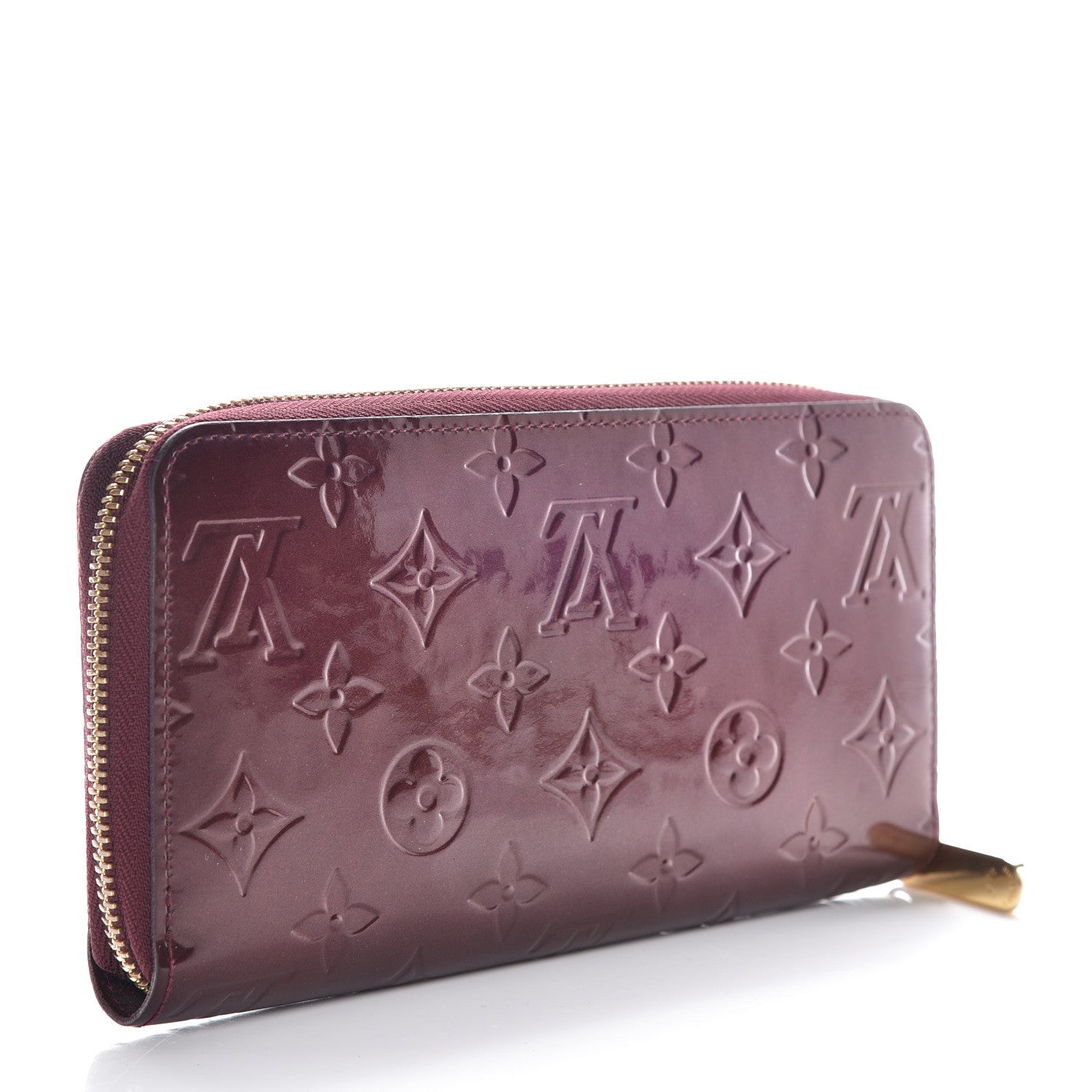 Louis Vuitton Vernis Zippy Wallet Rouge Fauviste 3 of 13