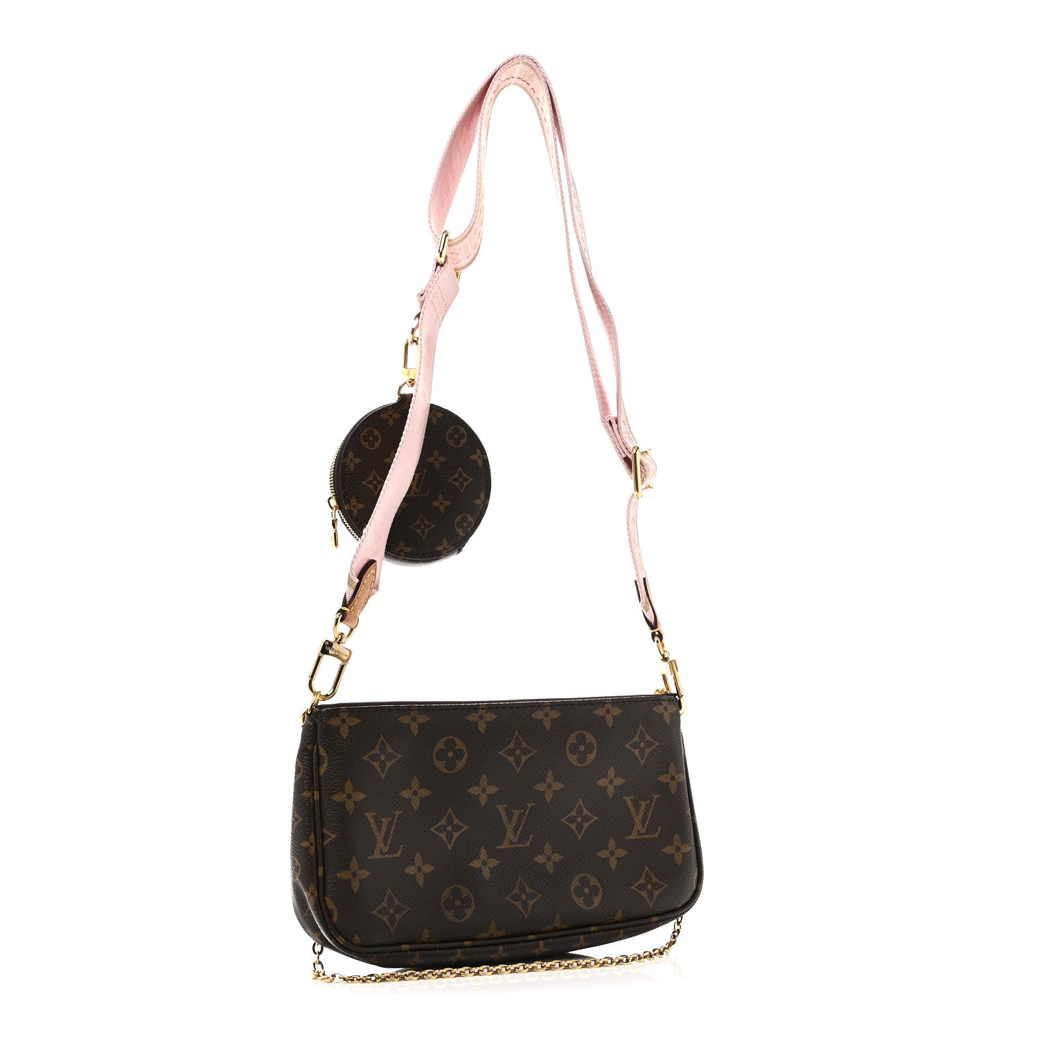 Louis Vuitton Monogram Multi Pochette Accessories Rose Clair 3 of 10