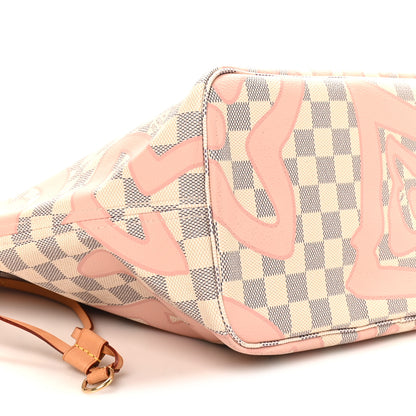 Louis Vuitton Damier Azur Tahitienne Neverfull MM 7 of 8
