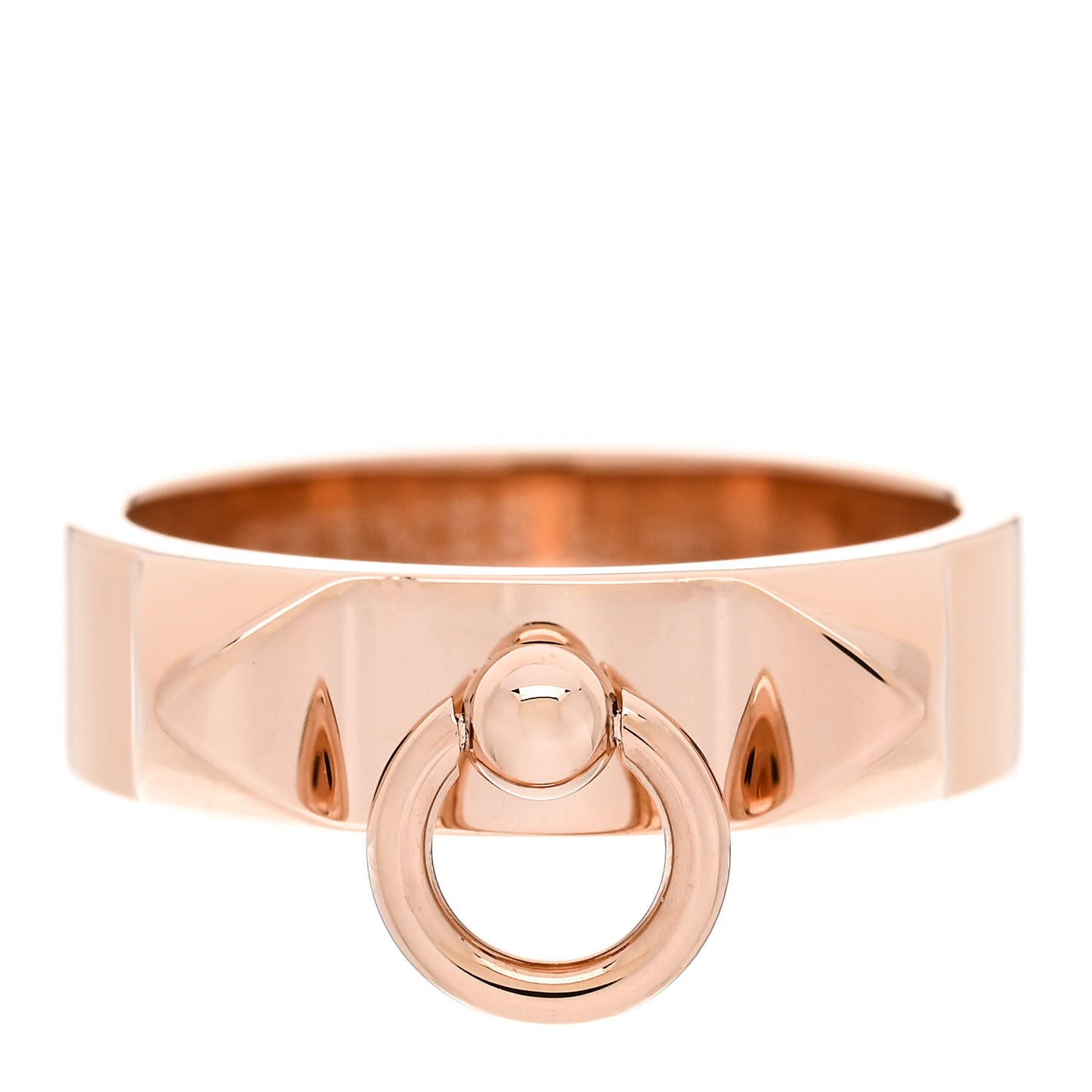 18K Rose Gold PM Collier De Chien Ring 50 5.25