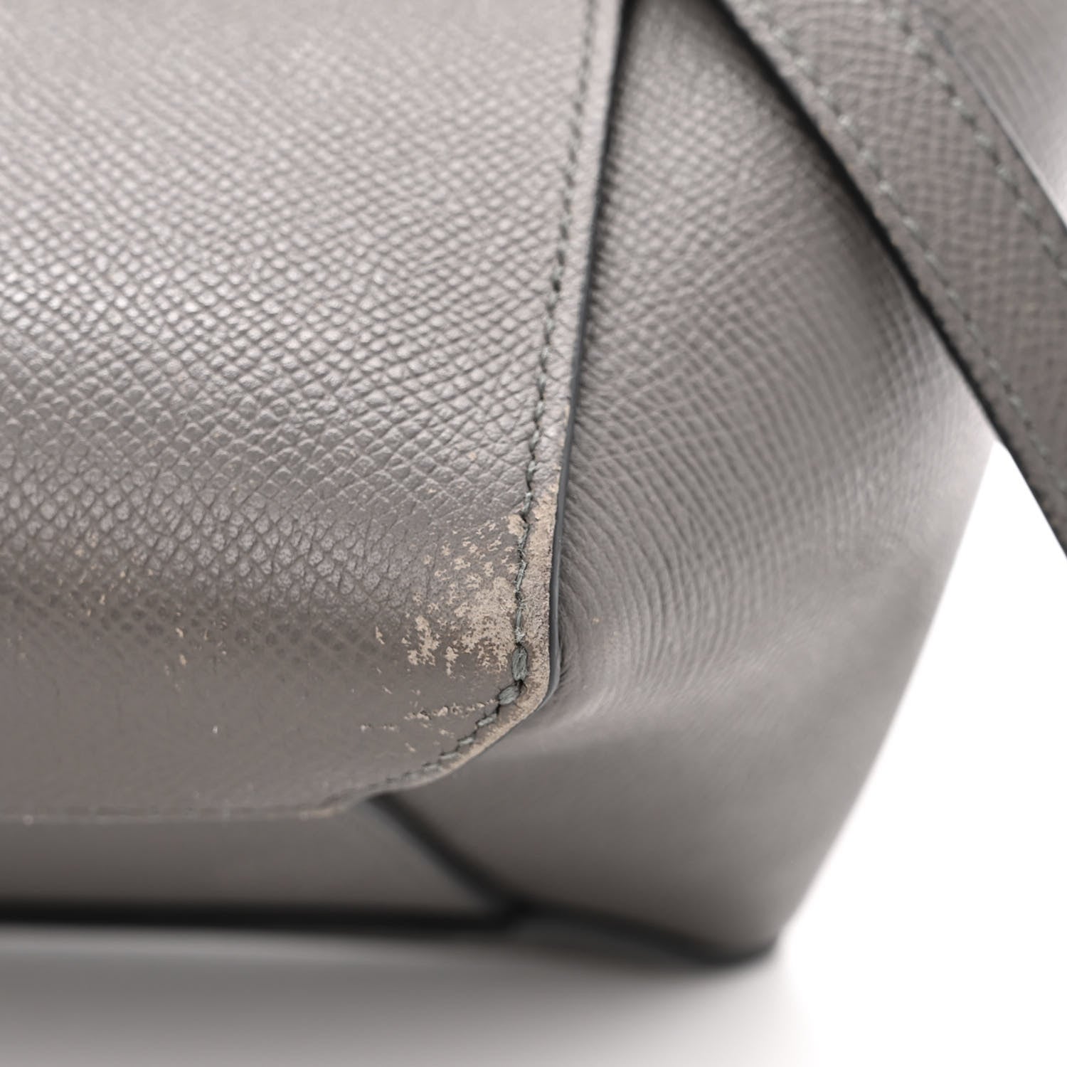 Celine Grained Calfskin Micro Belt Bag Grey 15 of 21