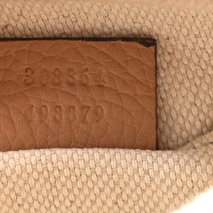 Gucci Pebbled Calfskin Small Soho Disco Bag Camelia 7 of 13