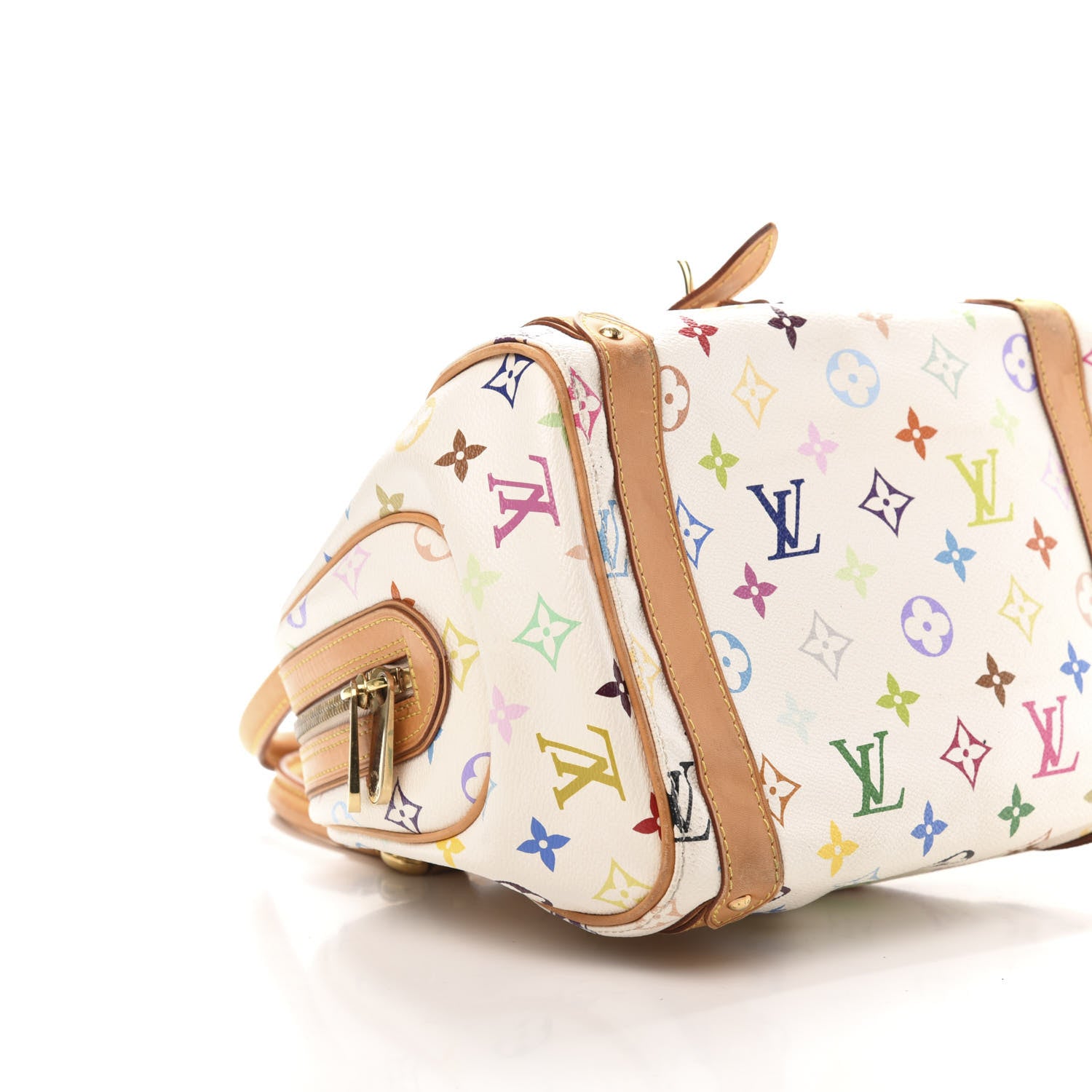 Louis Vuitton Monogram Multicolor Priscilla White 6 of 13